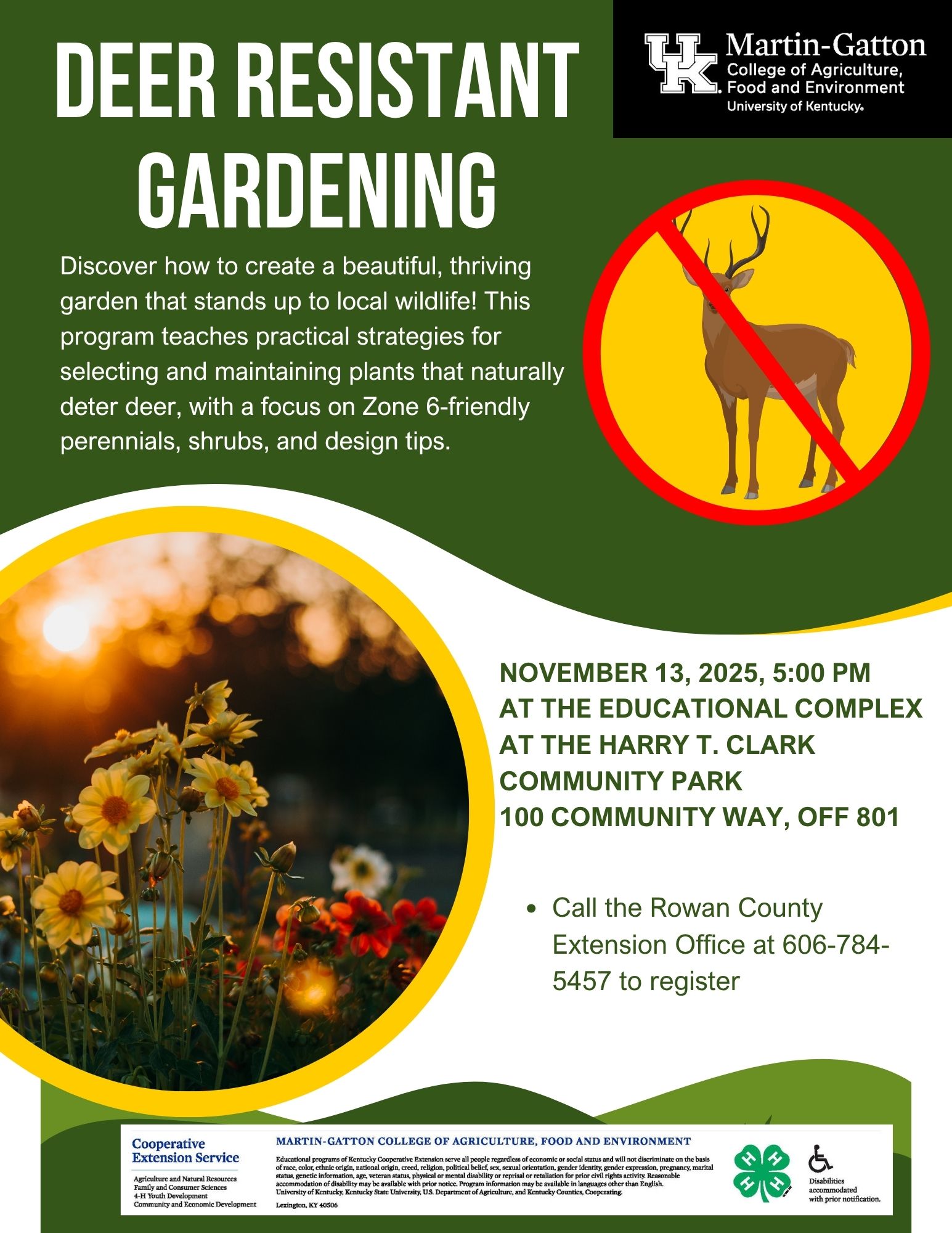 Deer Resistant Gardening